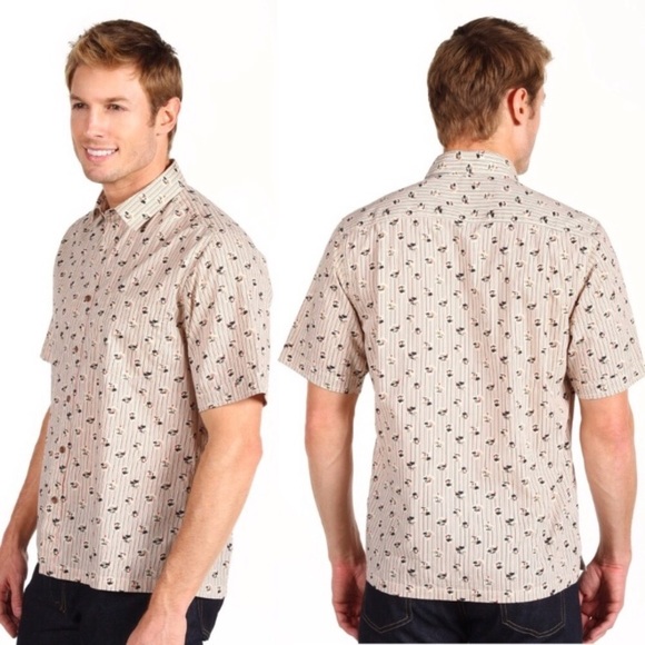 Reyn Spooner Striped Oasis Shirt M - Picture 2 of 6